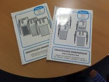 Altes Zapfsäulen-Ersatzteilliste  Oldtimer,Zapfsäule,Retro/Vintage,Orig