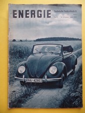 Energie 1939 Heft 1 + 3