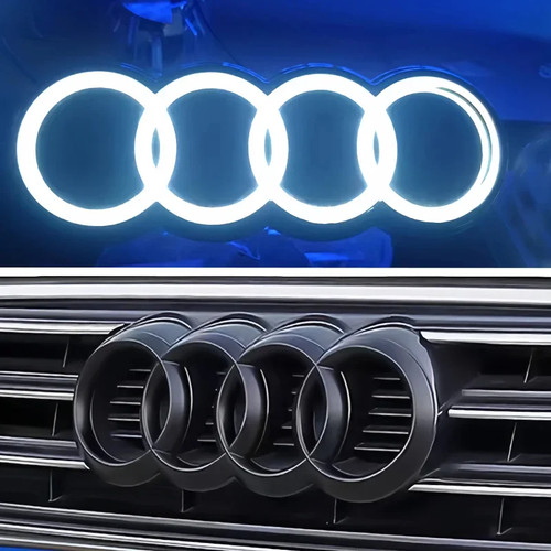 Audi led grill - grill, logo