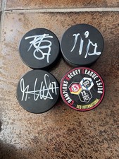 Konvolut Eishockey-Pucks