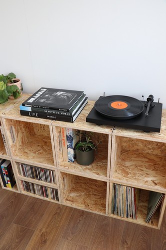 Vinyl record storage cubes - vinyl,