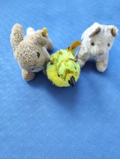 Steifftiere Konvolut - Seltene Alte, Katze , Hase und Wollvogel