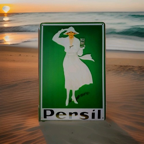 Blech metallschild persil - blech-, "persil"