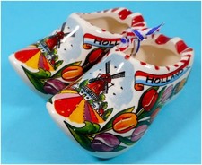 2er Set Deko Holland Clogs