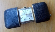 STOWA "Convertible" Taschenuhr, Reiseuhr, Armbanduhr, Uhr m. Handaufzug, vintage