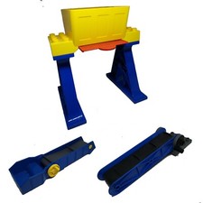 Lego Duplo Verladestation Eisenbahn Förderband Schütte Bahnhof Zug Baustelle