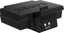 Krups Sandwichmaker Toaster FDK451 Dreiecksform Antihaftbeschichtet Schwarz 850W