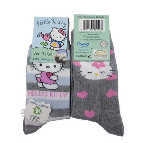 Hello kitty 2er pack socken - kitty,