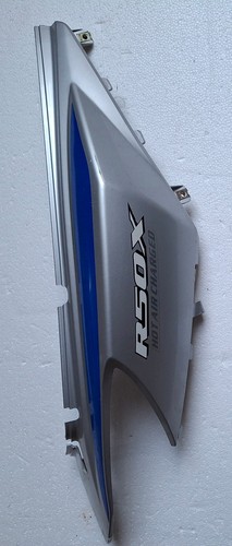 Seitenverkleidung silber blau