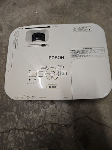 Epson w12 beamer wxga - eb‑w12,
