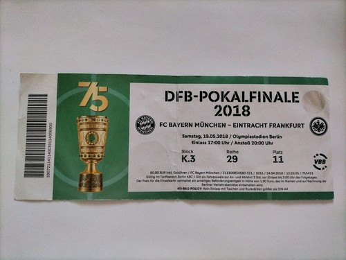 Sammler ticket dfb pokal - sammler, dfb-pokal