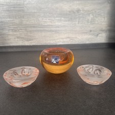 teelichthalter glas set 1x