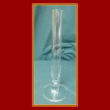 Blumenvase, Orchideenvase, Vase,mundgeblasen, Klarglas, für 1. Büte,Blumen