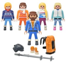 playmobil City | Figur | Ski | Bergsteigen | Wintermode | Schnee | Winter