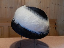 Damenhut Federhut, Berliner Chic, Original, Designer (Uli Richter?), 1920er Stil