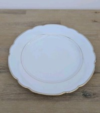 Speiseteller Wellen-Goldrand