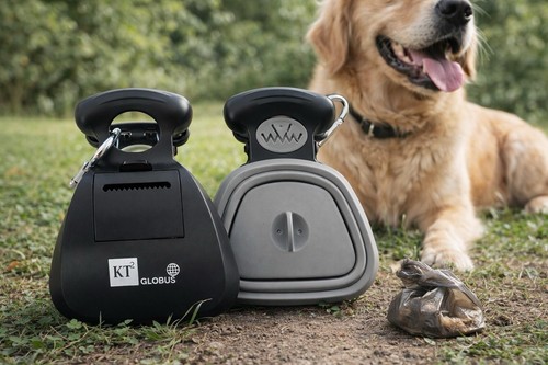 Hundekot greifer mit behälter - hundekot,