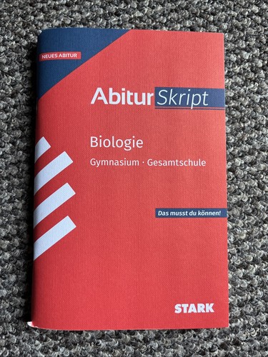 Abitur skript biologie - abitur,
