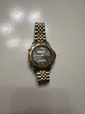 Tempic Armbanduhr Gold/Silber Edelstahl Wasserdicht Analog Quarz Uhr Herren