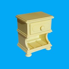 Playmobil - Nachttisch Nostalgie Schlafzimmer - cremegelb - aus 5321