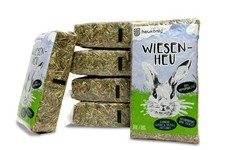 6 x 1kg Wiesenheu von Heukönig für Kaninchen Meerschweinchen Hamster Natur Heu