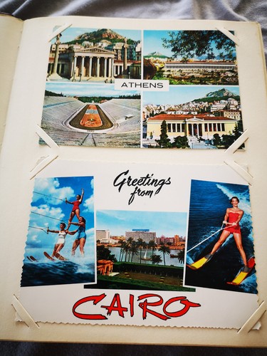 Album alte ansichtskarten - alte,