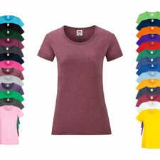 Damen shirt rundhals - t-shirt,