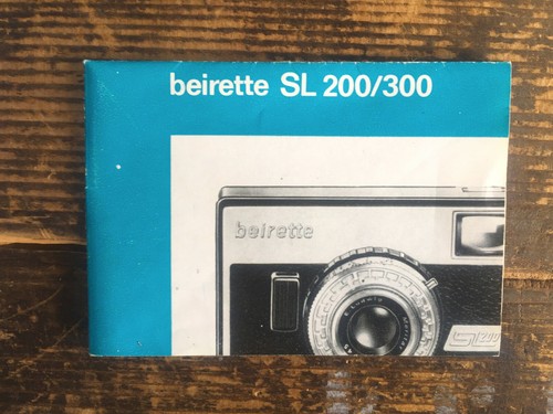 Beier beirette sl200 300 - beier,