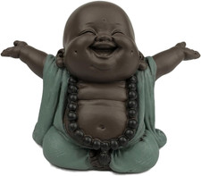 Lachender Buddha Willkommen -