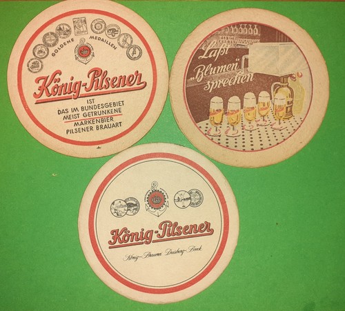 Alte bierdeckel königs - alte,