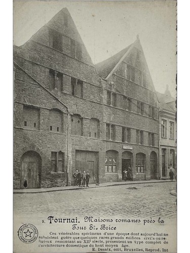 Tournai romanische häuser - -,