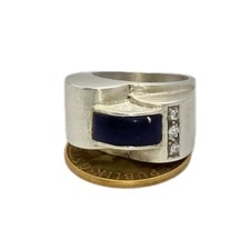 925 Sterling Silber Herrenring