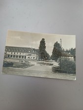 Alte AK DDR Bad Saarow Bahnhofsvorplatz