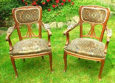 Paar Sessel Jugendstil Pair
