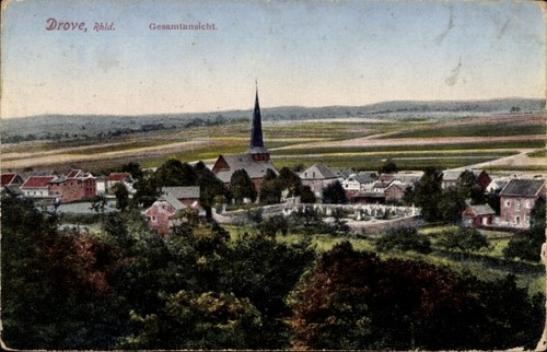 Postcard drove kreuzau - postcard,
