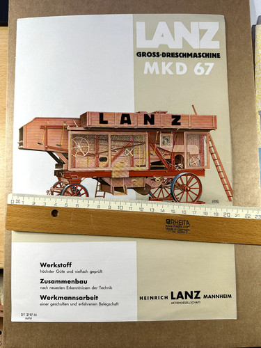 Lanz mkd gross - gross, dreschmaschine