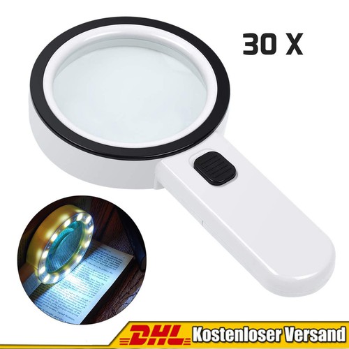 Led lupe 30fach - lupe,