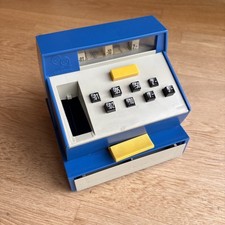 Vintage Geobra Kinderkasse Spielzeugkasse Kasse für Bastler / Sammler - Defekt