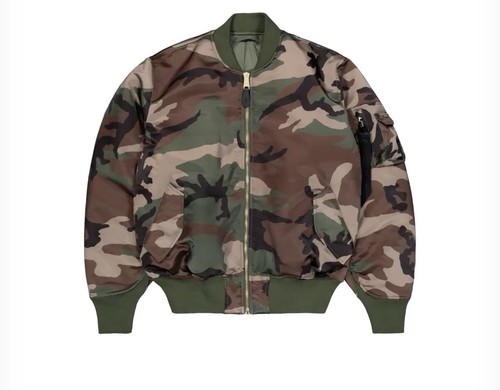 Alpha industries camo - alpha, ma-1