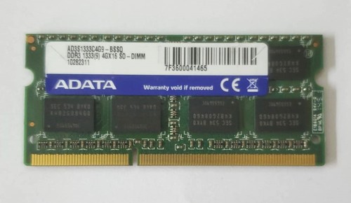 4gb ddr3 pc3 10600s - pc3-10600s, so-dimm