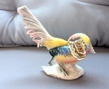 Antik Friedrich Karl Ens Germany Porzellan Goldene Fasan Sammler