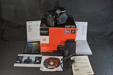 Sony Alpha A65 SLT-A65V - Defekt - 1 Ladegerät, 1 Akku, OVP, Anleitungen
