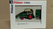 Preiser 17923 Deutz Ackerschlepper D 6206 BAAS-Lader Fritzmeier-Verdeck Fahrerfi