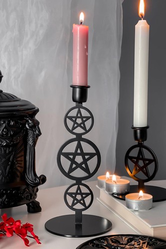 Killstar kerzenständer - killstar,