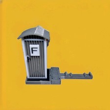 Fernsprecher Telefonhaus Signalhaus Spur G passend für LGB  oder Piko M 1:22,5