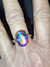 Mondlicht Topas Silberring