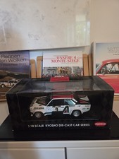 Fiat 131 Abarth Alitalia - Kyosho 1:18 - 1978 Rally Portugal Walter Rohrl