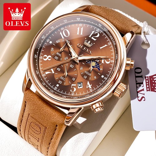 Herrenuhr quarz chronograph - herrenuhr,