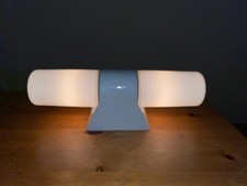 Wagenfeld Leuchte, Modell 6064, weiß, vintage