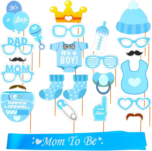 Baby shower photo - baby, booth